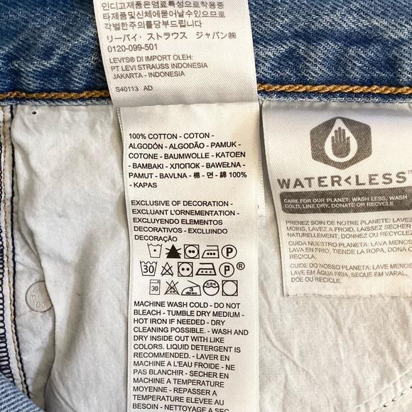 Levi’s W30 (US 10/11) Wedgie Premium Icon Women’s Jeans Distressed 22861-0107 - Picture 11 of 13